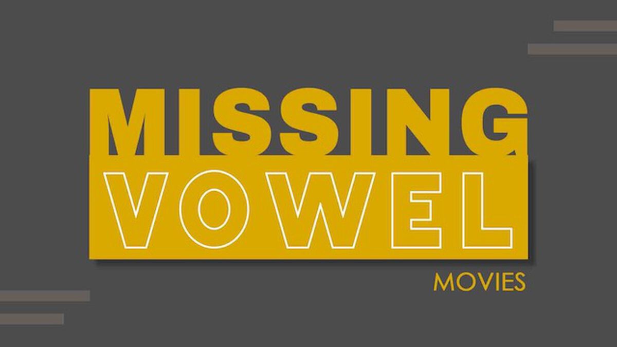 Missing Vowel: Movies image number null